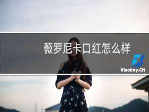 薇罗尼卡口红怎么样