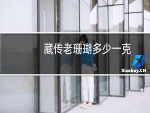 藏传老珊瑚多少一克