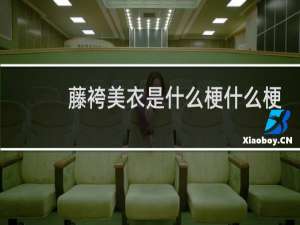 藤袴美衣是什么梗什么梗