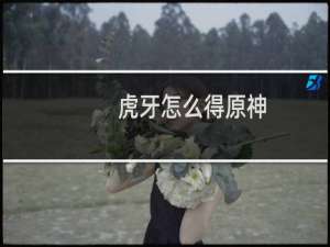 虎牙怎么得原神