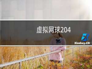 【虚拟网球 4】免费虚拟网球 4软件下载