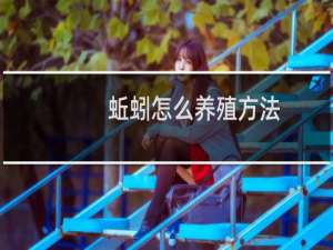 蚯蚓怎么养殖方法