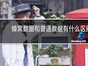 蜂窝数据和普通数据有什么区别