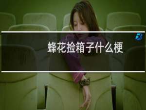 蜂花捡箱子什么梗