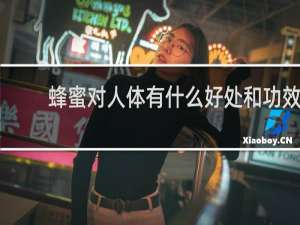 蜂蜜对人体有什么好处和功效