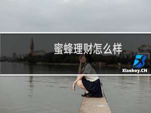 蜜蜂理财怎么样