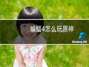 蝙蝠4怎么玩原神