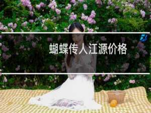 蝴蝶传人江源价格