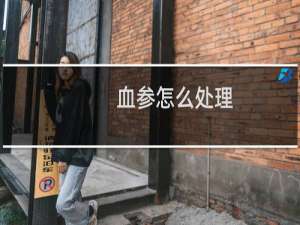 血参怎么处理（血参怎么吃好）