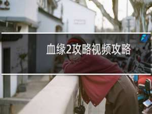 血缘2攻略视频攻略