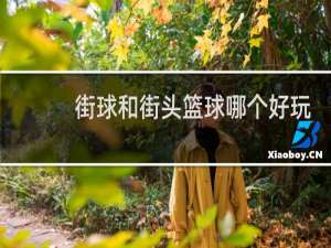 街球和街头篮球哪个好玩
