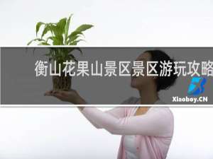 衡山花果山景区景区游玩攻略