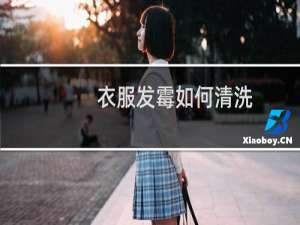 衣服发霉如何清洗