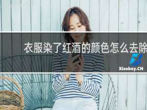 衣服染了红酒的颜色怎么去除
