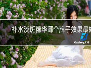 补水淡斑精华哪个牌子效果最好