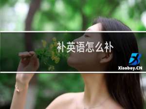 补英语怎么补（补英语）