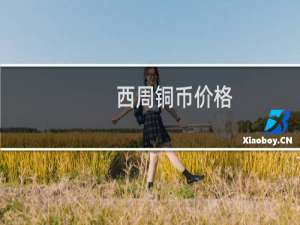 西周铜币价格