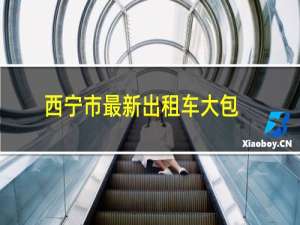西宁市最新出租车大包