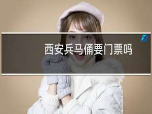 西安兵马俑要门票吗
