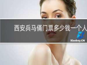 西安兵马俑门票多少钱一个人