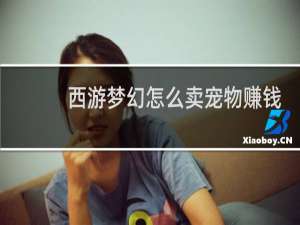 西游梦幻怎么卖宠物赚钱