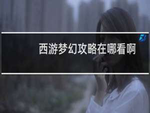 西游梦幻攻略在哪看啊