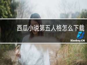 西瓜小说第五人格怎么下载