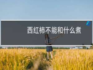 西红柿不能和什么煮（西红柿不能和什么一起吃）