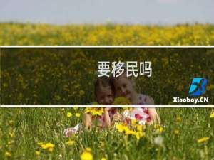 要移民吗