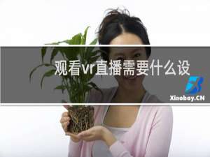 观看vr直播需要什么设备
