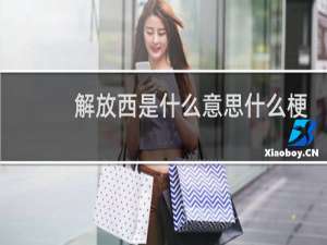 解放西是什么意思什么梗