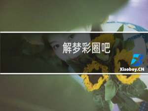 解梦彩圈吧