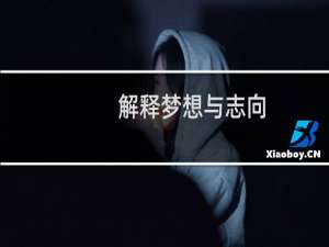 解释梦想与志向