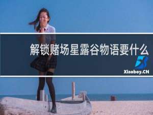 解锁赌场星露谷物语要什么