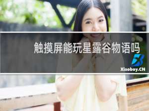 触摸屏能玩星露谷物语吗