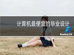 计算机最便宜的毕业设计