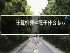 计算机硬件属于什么专业