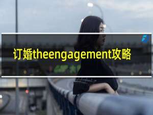 订婚theengagement攻略