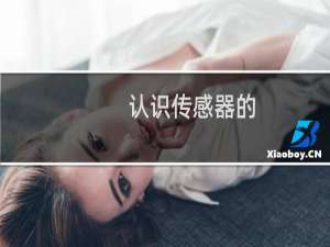 认识传感器的