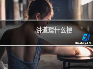 讲道理什么梗