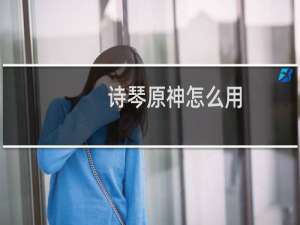 诗琴原神怎么用