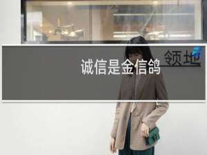 诚信是金信鸽