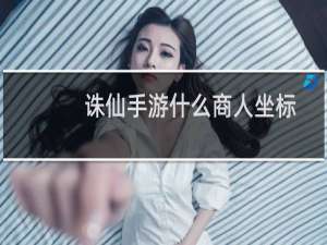 诛仙手游什么商人坐标