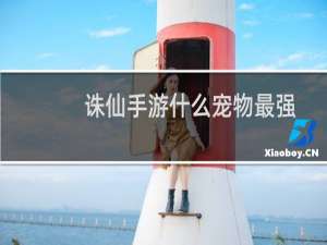 诛仙手游什么宠物最强