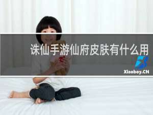 诛仙手游仙府皮肤有什么用