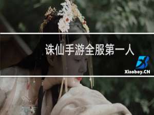 诛仙手游全服第一人