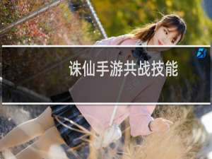 诛仙手游共战技能