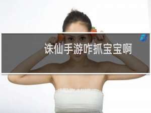 诛仙手游咋抓宝宝啊