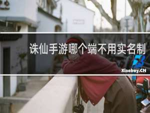 诛仙手游哪个端不用实名制