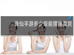 诛仙手游多少级能摆摊卖货